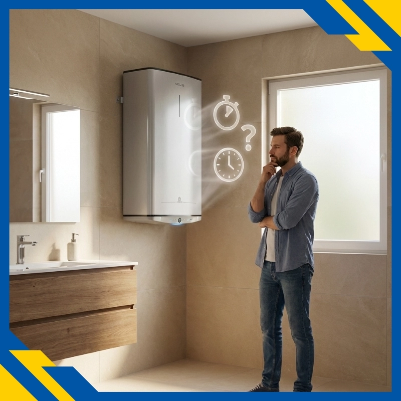 Ce boiler electric se incalzeste cel mai repede si de ce conteaza puterea rezistentei