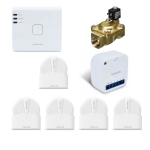 Sistem Smart Home anti-inundatie, 5 zone monitorizate, control prin internet