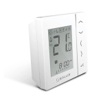 Termostat SALUS VS20WRF, wireless, programabil